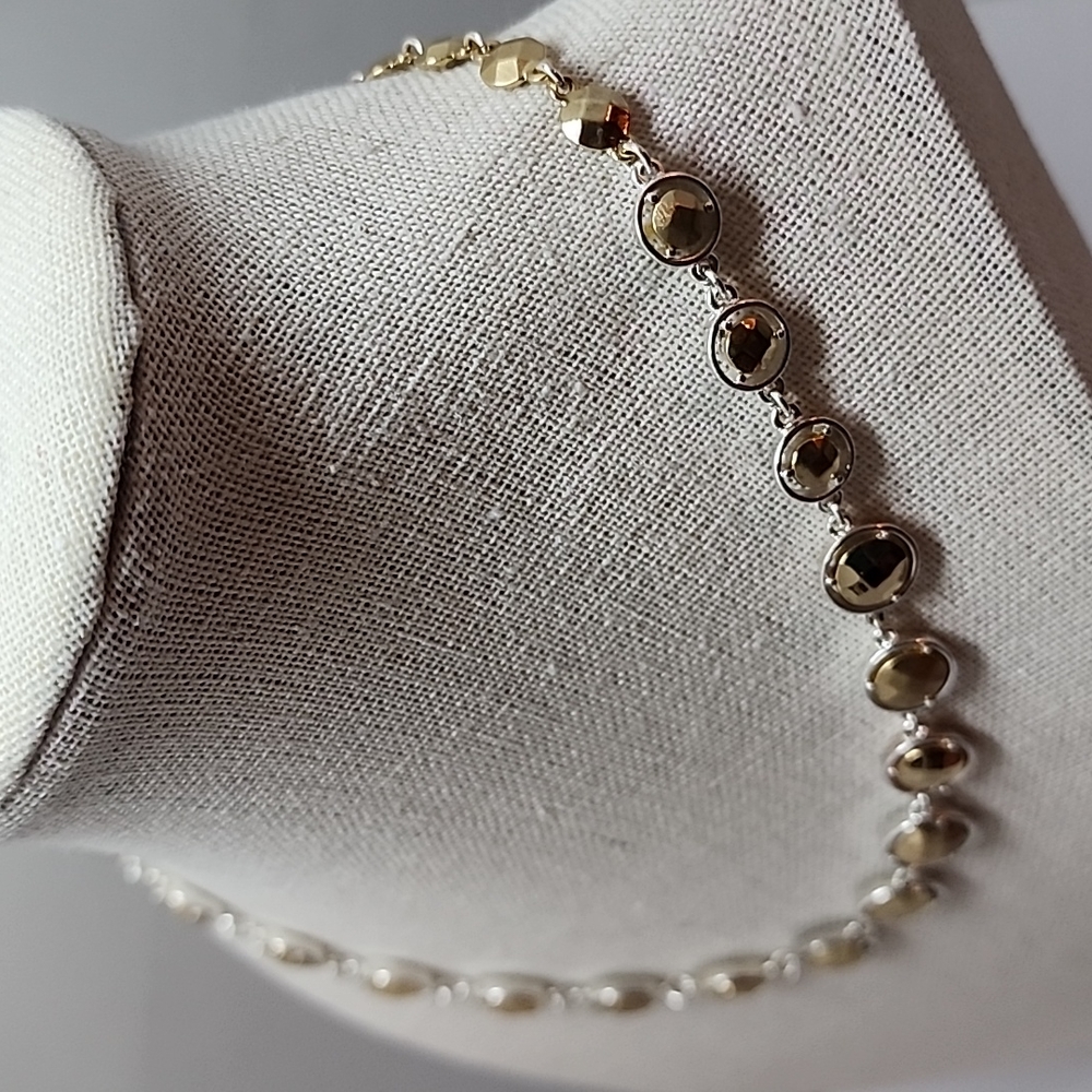 LC Gold Tone Necklace - Picture 3 of 8
